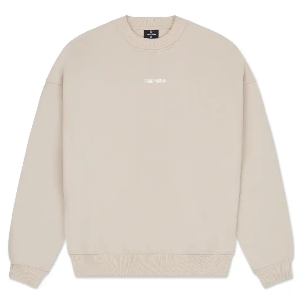 Oversized crewneck "Carter" print