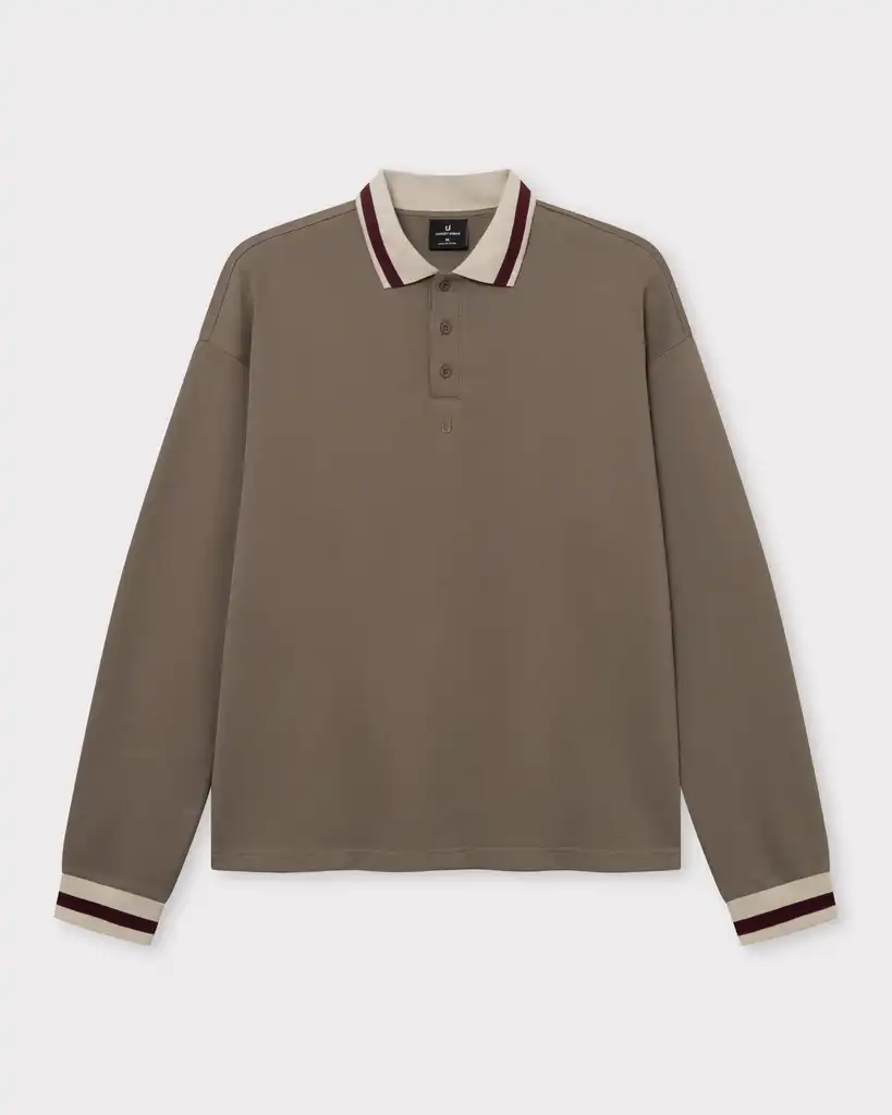 Long sleeve polo shirt “Brandon”