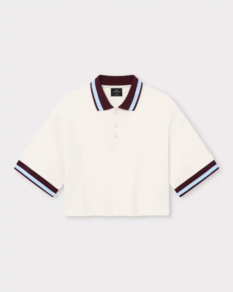 Cropped polo shirt "Abbie"