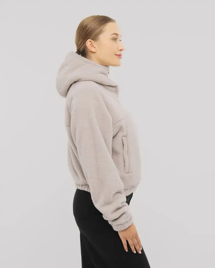 Cropped fleece jacket "Nova"