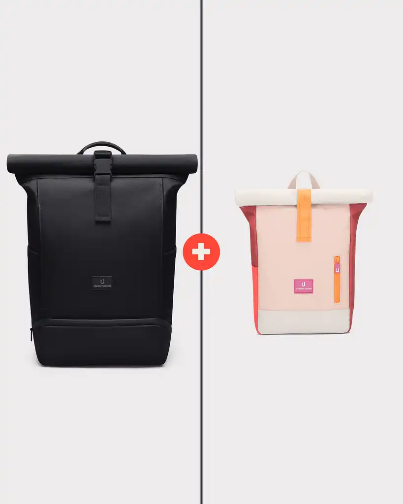 Roll top + children's backpack bundle