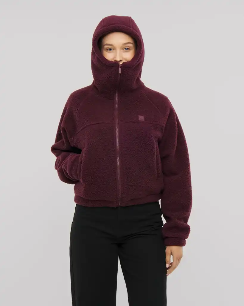 Cropped fleece jacket "Nova"