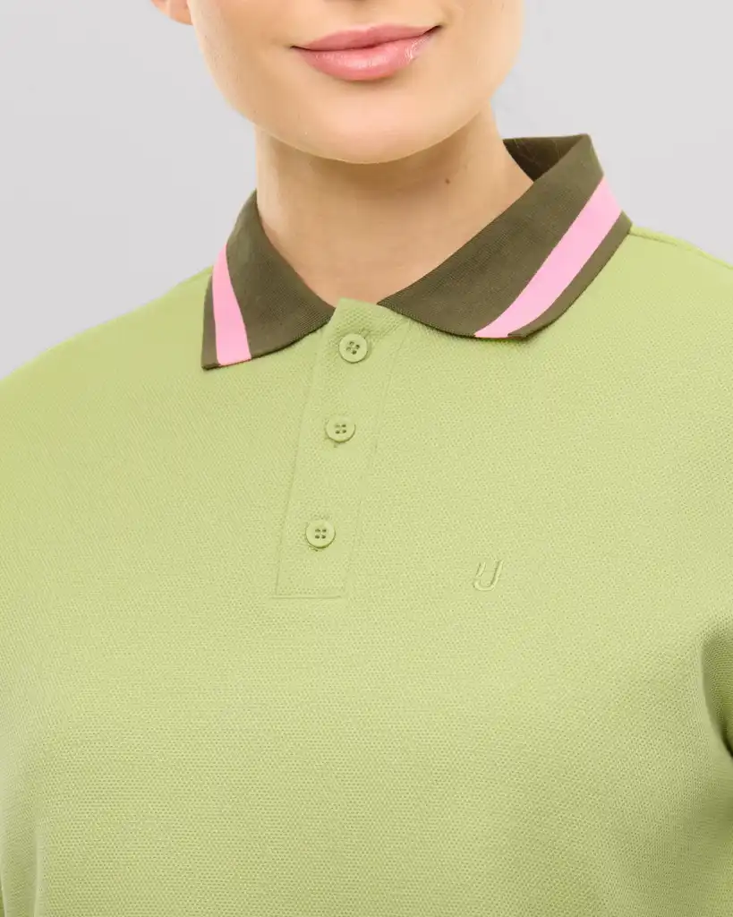 Cropped polo shirt "Abbie"