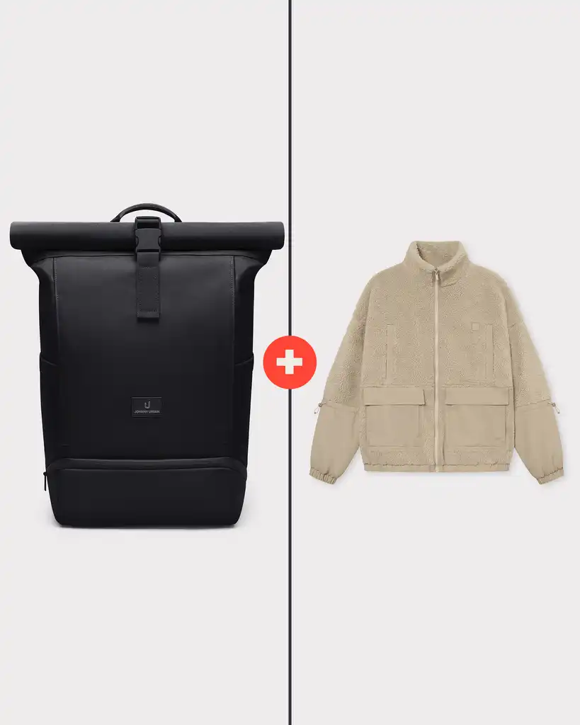 Backpack + Fleece Jacket Bundle