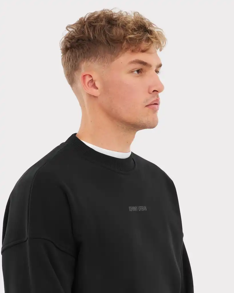 Oversized crewneck "Carter" print
