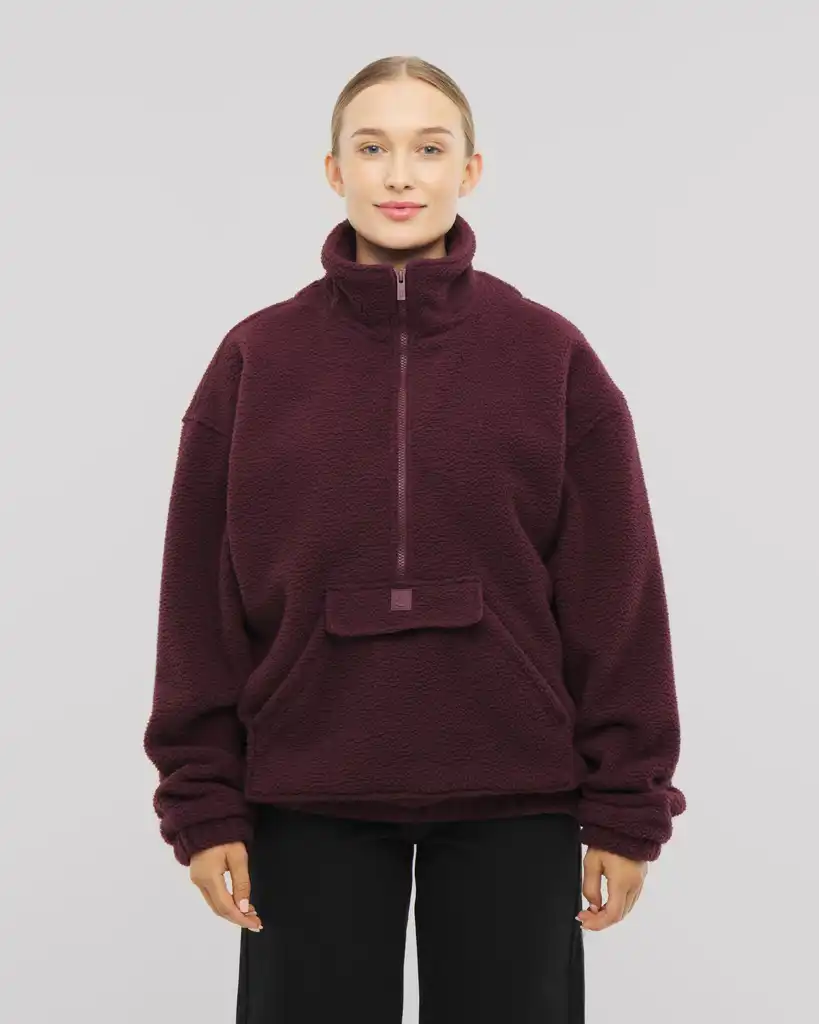 Half zip fleece sweater “Ruben”