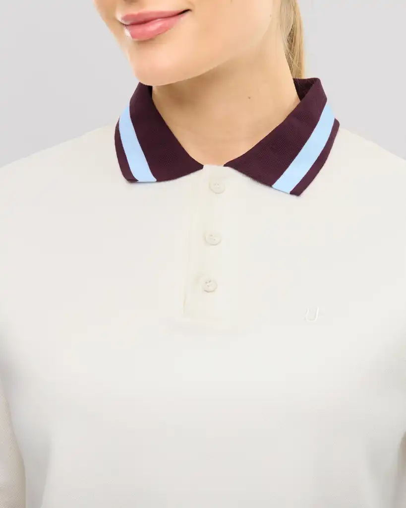 Cropped polo shirt "Abbie"