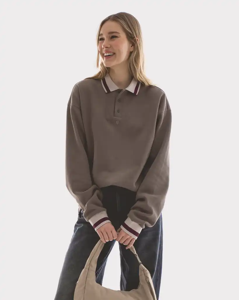 Long sleeve polo shirt “Brandon”