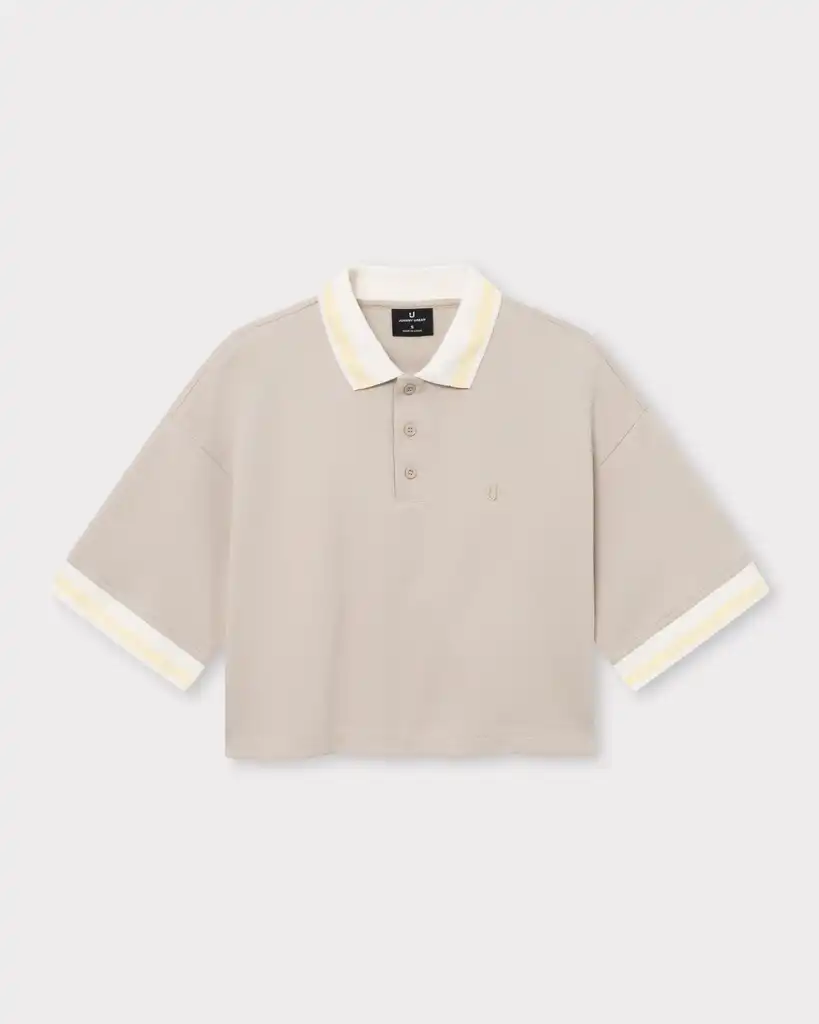 Cropped polo shirt "Abbie"
