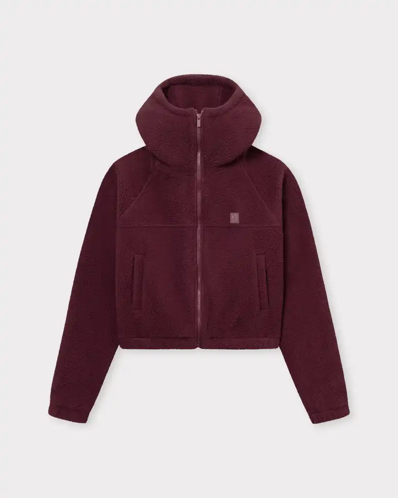 Cropped fleece jacket "Nova"